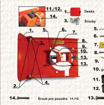 štípací upevňovací popruhy # Obj, číslo Popis Obsahuje