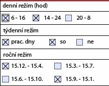 Použití skupiny tlačítek pro odebírání celých listů,,, vede také ke ztrátě údajů obsažených na těchto listech.