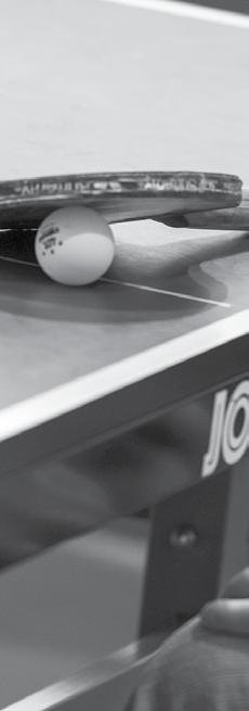 Individuální soutěžní sport. Pravidelné tréninky 2 3 x týdně. Účast v soutěžích: Český pohár, Pražský rekreační stolní tenis (PRST) s nehendikepovanými, Mistrovství ČR jednotlivců i družstev.