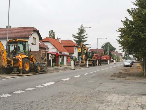 TÉMA CYKLOSTEZKA STAROKLÁNOVICKÁ Jedná se o stavbu nové cyklostezky v ul. Staroklánovická, v úseku ul. Čentická x rozdvojení Staroklánovické k nádraží a do Klánovic, o šířce cca 3 metry.
