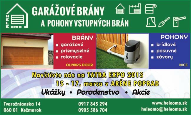TATRA EXPO - SLUŽY