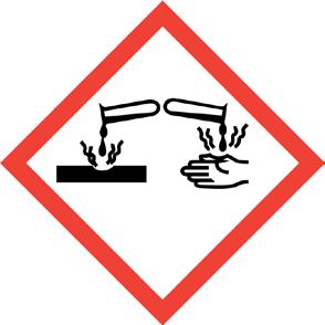 A. Nebezpečné látky na základě fyzikálních vlastností Látky žíravé pro kovy Chemickým