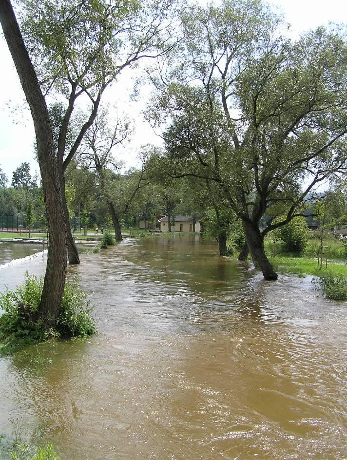 státní podnik Blanice - odtok z