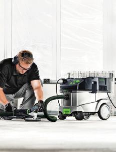 Vysávání a odsávání Mobilní vysavač CLEANTEC CT 26 AC HD / CT 36 AC HD Vysavač na stavbu s automatickým čištěním.