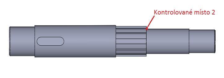 5.13.2 Předlohový hřídel M kmax = Nmm M omax = 247 400 Nmm d 2 = = 18,7 mm d 2a = = 29,3 mm Z konstrukčních důvodů volím průměr d 2 = 38 mm.