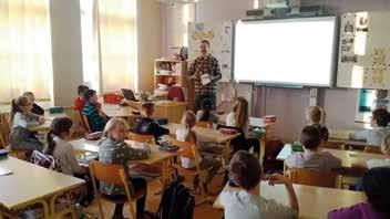 Paní starostka odpovídala na otázky z oblasti současné politické situace (migrace, přijetí eura v ČR, důstojnost role prezidenta republiky a s ní spojená předvolební kampaň).