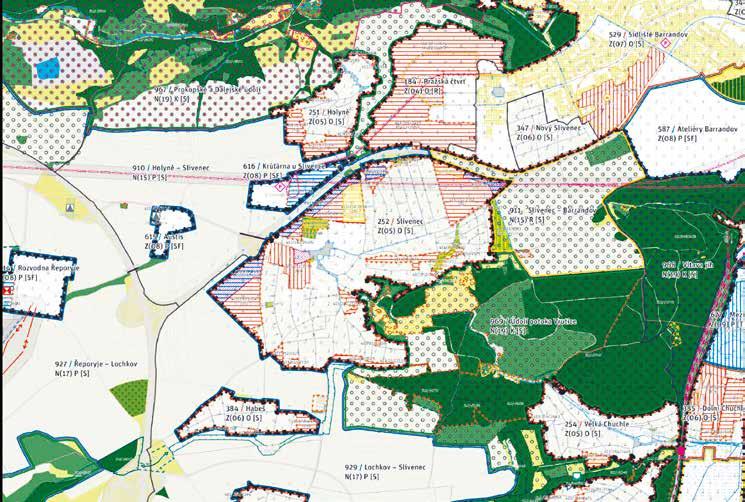 Strana 7 l metropolitní plán Slivenecký mramor 2 l 2018 Situace s metroplánem 19.
