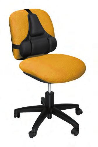 další doporučené produkty - opěrky na židle Kancelářská židle, která není