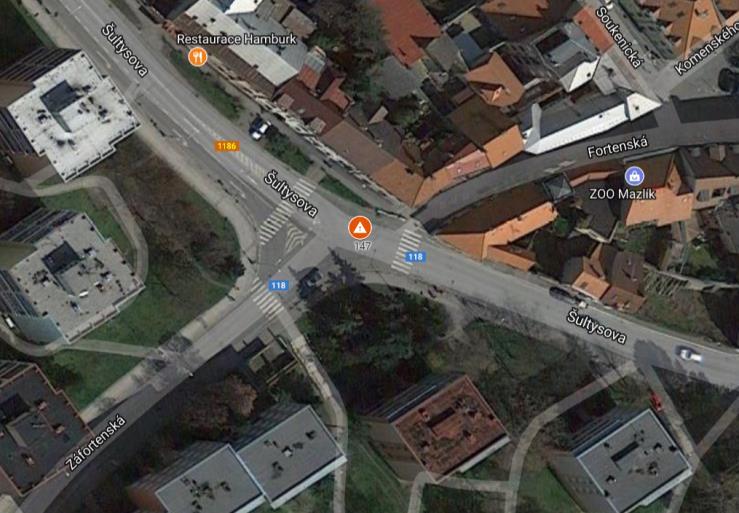 Mezi nejproblematičtější místa patří následující lokality (upřesňující text vychází z komentářů respondentů k danému místu): 1.