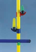 kruhy, průměr 65 cm - 5 kruhů, průměr 50 cm - 4 kužely s