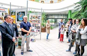 Jsou umístěny na pěti stanovištích a návštěvníci si sami mohou zvolit, na který projekt jejich příspěvek poputuje.