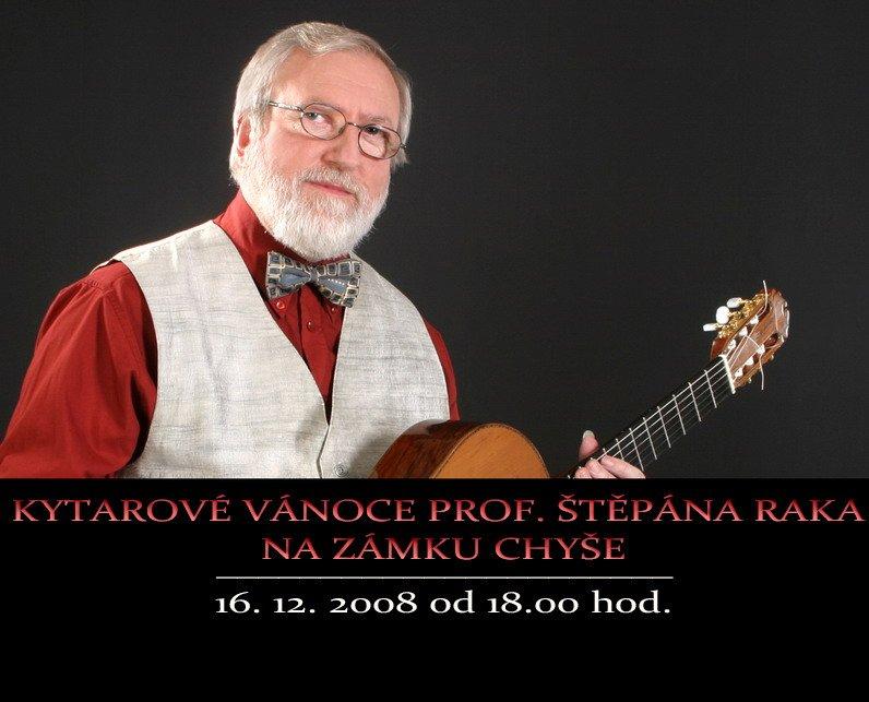 Vánoční koncert Dopřejte si hudební vánoční dárek v podobě vánočního koncertu kytarového virtuosa prof.