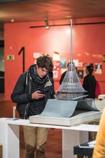 (red) [ Foto: MŠMT ] Ikonická díla v modelech studentů Fakulty architektury ČVUT 2016/2017 Od 16. listopadu do 7.