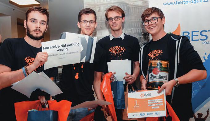 Pavel Houfek (FS), Bc. Denys Rozumnyi (FEL), Ing. Tomáš Smejkal (FJFI), Mgr. Jan Zikmund, Ph.D. (FA), Ing. Jan Gallia (FD), Bc. Tomáš Malina (FBMI) a Bc. Matyáš Hollmann (FIT).