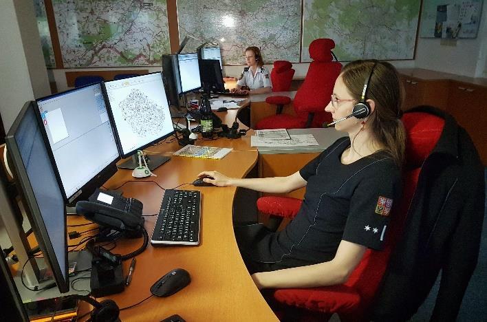 3.1.3 TCTV 112 Telefonní centrum tísňového volání přijímá tísňová volání na lince 150 a volání na jednotné evropské číslo tísňového volání 112.