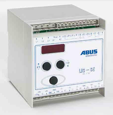 Vedle uvedených vlastností nabízí řídicí jednotky LIS ještě celou řadu funkcí, které vedou k bezpečnému a nenáročnému provozu všech lanových kladkostrojů ABUS.