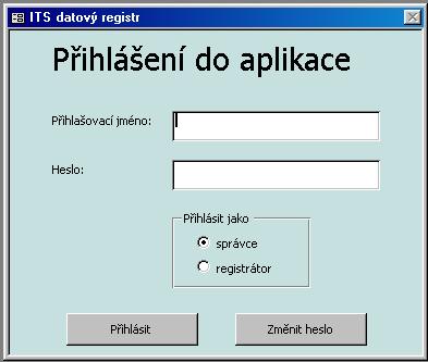 Režim doplňování a aktualizace ITS datového registru Význam ITS datového registru se projeví pouze tehdy, pokud bude mít jeho správce vytvořeny podmínky pro jeho údržbu a bude nastartován režim pro