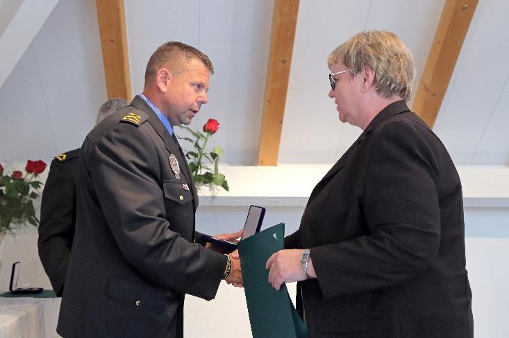 V rámci akce děti obdrželi od městské policie upomínkové předměty, mohli se po stezce svézt na šlapacích
