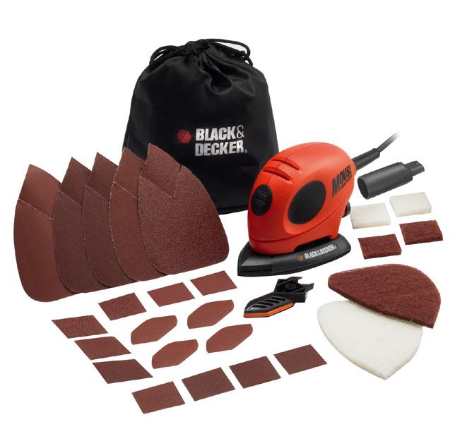 Šroub o max. Ø 5 mm. Doba napájení: 5 hodin. Součástí balení je 10-dílní sada bitů a nabíjecí stanice. Hmotnost: 0,3 kg. Ergonomický design s měkkou rukojetí.