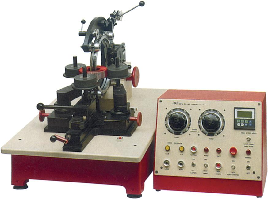 PRODUKT MODEL JV200 TOROIDNÍ NAVÍJECÍ STROJ S DVĚMA PŘEDVOLBAMI Model JV200 lze dodat s volitelným mikroprocesorovým ovládáním. Tato volba dodá stroji následující funkce: A.