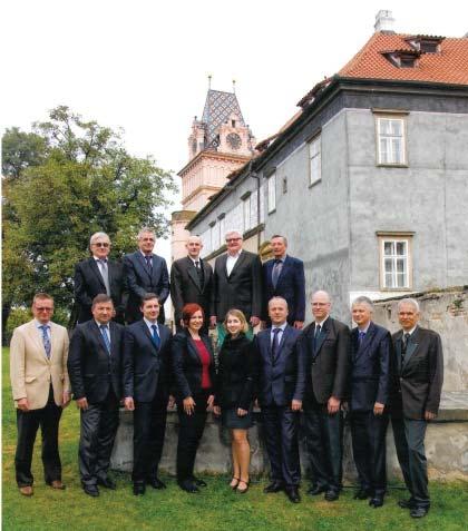 výročí založení ÚHÚL V reprezentativních prostorách na zámku v Brandýse nad Labem, konference pro zástupce lesnických organizací České republiky,