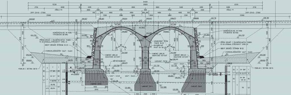 Součástí stavby Modernizace trati Rokycany Plzeň je nejen nově budovaný nejdelší železniční tunel v České republice, ale i celá řada mostů, propustků a opěrných i zárubních zdí.