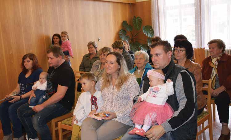 Komise sociálních potřeb A občanských záležitostí Komise zajišťuje vítání nových občánků do našich obcí a gratulace k významným výročím našich občanů. V našich obcích žije 176 důchodců.