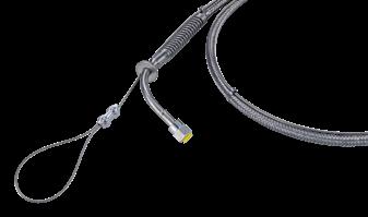 and silicone Vibracím odolné vedení pro odsávání horkých plynů Vibration resistant hot