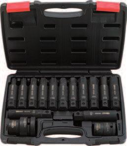 0012 Silový nástrčný ořech s bitem 3/4" na šrouby s mnohozubem (XZN ), krátký, M16 270 515.0013 Silový nástrčný ořech s bitem 3/4" na šrouby s mnohozubem (XZN ), krátký, M18 270 515.