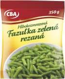 CBA Hlbokozmrazená fazuľka zelená rezaná