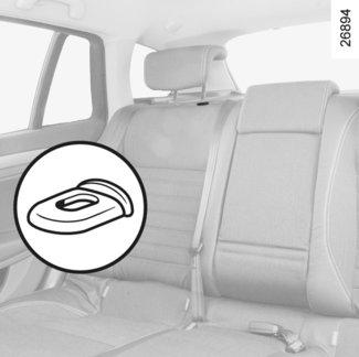 ZADNÍ OPĚRKA HLAVY 1 2 2 A Užitná poloha Zvedněte nebo spusťte dolů opěrku hlavy, přičemž za ni táhněte směrem k přední části vozidla.