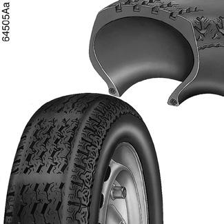 Pneumatiky (1/3) Bezpečnost pneumatik a kol Pneumatiky zajišťují jediný styk mezi vozidlem a vozovkou, je tedy nezbytné udržovat je v dobrém stavu.