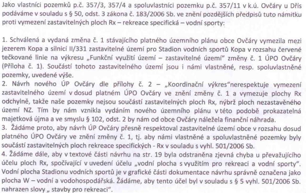 5_Připomínka Doc. ing. arch. Ivana Horkého a Mgr. Jany Horké, Matějská 2136/48, Praha 6 podaná dne 6.8.2015 pod č.j. 41925/2015: Vyhodnocení: Viz.