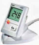 merací lievik pre ventilačné mriežky Meracie rozsahy: 0 +50 C (teplota NTC); 0,3 20 m/s (prúdenie);