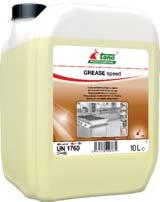 GREASE speed doteraz: Gastro Speed Vysoko koncentrovaný čistiaci prostriedok na kuchyne Bez parfumu Rýchly Jednoduché použitie Vysoko koncentrovaný čistiaci prostriedok do kuchyne na použitie vo