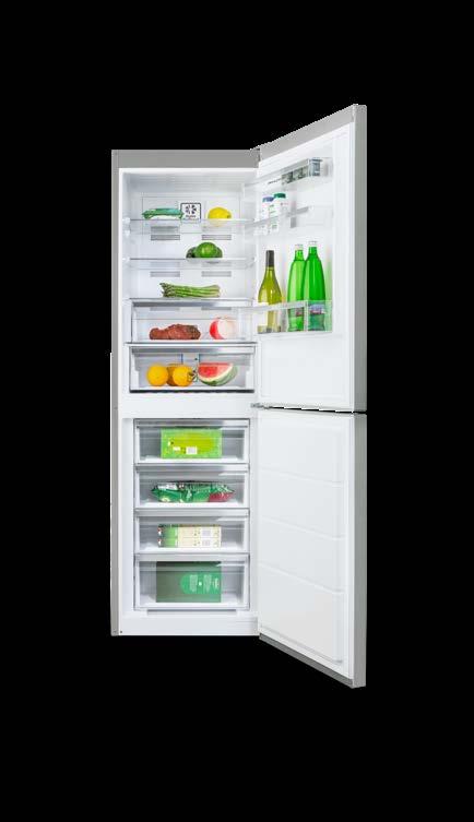 Kombinované chladničky s výškou 186 cm PCD 3132 NFX Objem chladničky/mrazničky 202 l/111 l 4