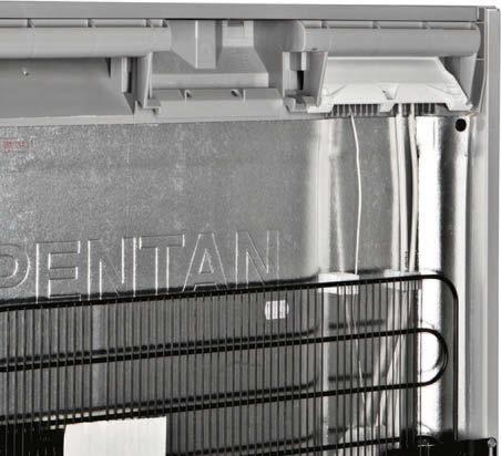 Chladničky s plnými dveřmi Kvalita až do detailu Optimalizované chladicí komponenty a účinně izolované plné dveře snižují spotřebu energie a přispívají tak k