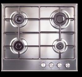 Varné desky Plynová deska GUZZANTI GZ 8203 Plynová deska GUZZANTI GZ 8204 Výkon 7,44 kw Výkon 9,26 kw 4 varné zóny Nerezové provedení Nerezová ovládací kolečka Napětí 230 V Celkový výkon 7,44 kw Levý
