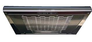 filtr FW-C380, rozměry filtru 310 x 380 mm - 1 ks - není součástí balení Odtah horní Rozměry (ŠxHxV) 500 x 460 x 40 mm GZC 50 - nerez EAN 5904036029880 GZC 50 - bílý EAN 5904036029835 Váha 4,2 kg