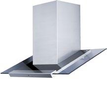 Odsavače par Odsavač komínový GUZZANTI GZ 670B Odsavač komínový GUZZANTI LARO 60 Odsavač komínový GUZZANTI LARO 90 Elektronický ovládací panel dotykové ovládání Modré LED podsvícení panelu funkcí 4