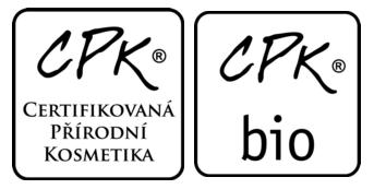 2) Certifikovaná přírodní kosm