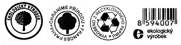 6) Ostatní pseudoekoznačky - necertifikované (smyšlené) ekoznačky 7) Zavádějící