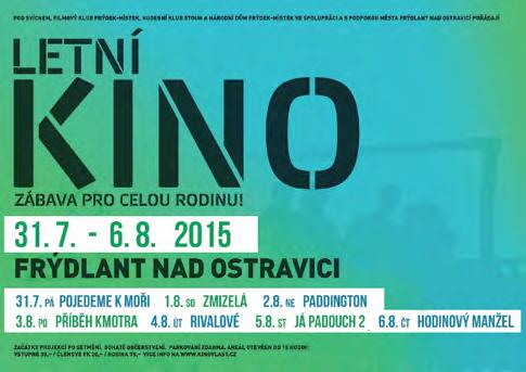 Vernisáž výstavy 10.00 MĚSÍC SMALTU Výstava bude probíhat do 15. 8. 2017. Kulturní centrum úterý 18. 7. Tvořivé dílny pro děti 9.00 12.00 VŠICHNI NA PALUBU! Tvoření v námořnickém stylu.