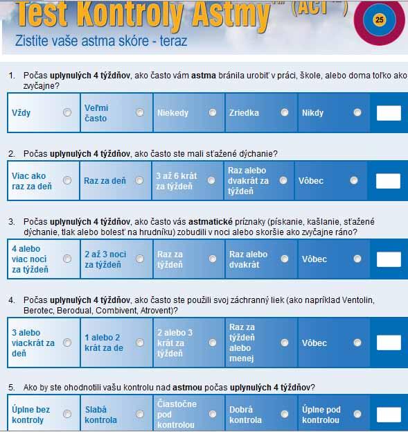Astma test