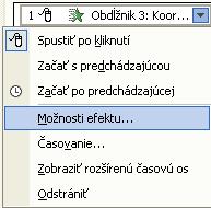 V prípade, že chceme vložiť odkaz na niektorú snímku v našej prezentácii, zvolíme v časti prepojiť na možnosť miesto v tomto dokumente.
