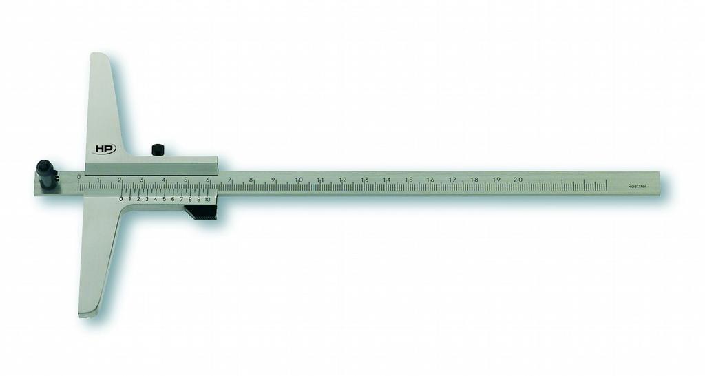 Kružítkové posuvné měřítko - dle výrobní normy - speciální ocel - aretační šroubek - odečítání na