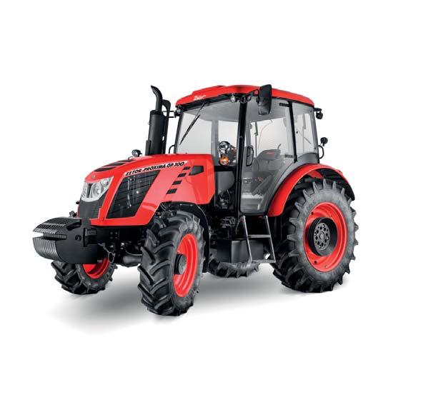 dvoustupňový násobič, max. rychlost 40 km/h - EcoSpeed, brzdy mokré vícelamelové 2 okruhy, čerpadlo 64 l/min, zadní TBZ kat. II.