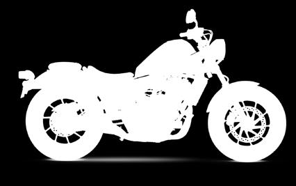 částí a širokou pneumatikou stylu bobber.
