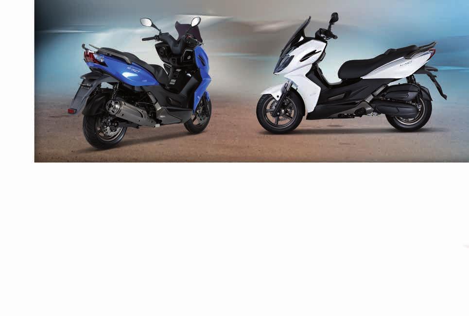 K-XCT 125i v modré metalíze K-XCT 125i v bílé matné TECHNICKÁ DATA * K-XCT 125i Výkon 10,6 kw při 9000 ot.