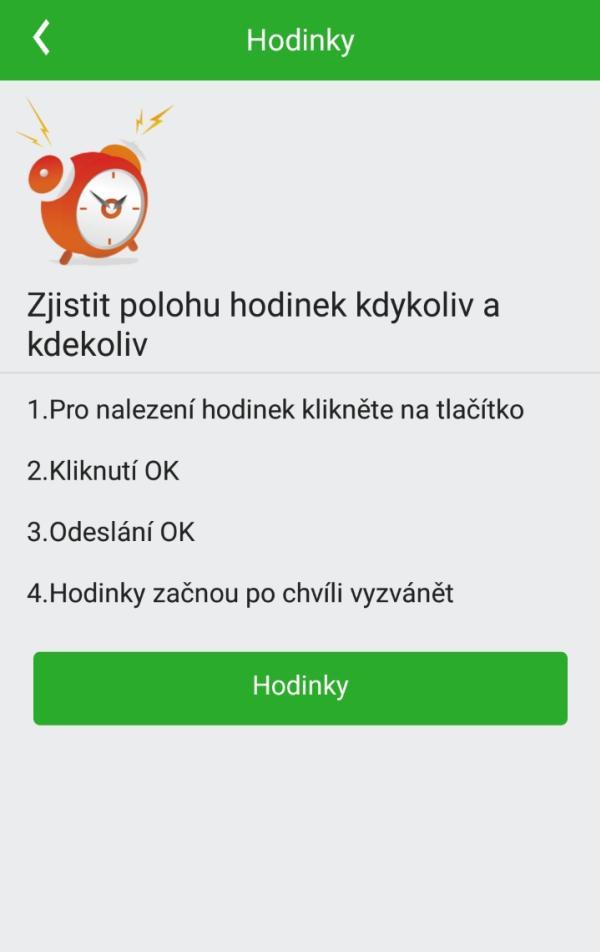 Přepněte nastavení Vypnutí/zapnutí funkce vytáčení libovolného telefonního čísla pomocí volby Dial na hodinkách. Fuknce se zapíná/vypíná přesunutím jezdce doprava nebo doleva.